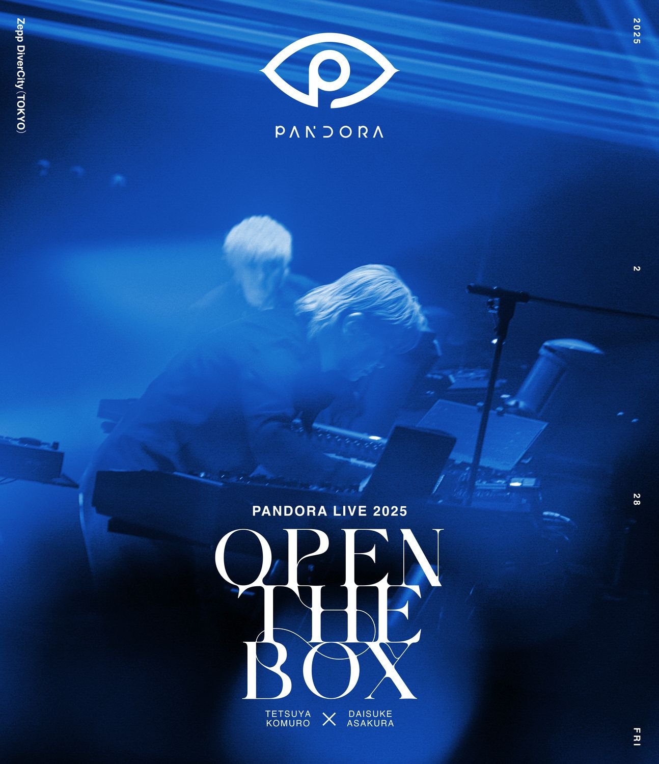 PANDORA小室哲哉×浅倉大介 ライブBlu-ray 『PANDORA LIVE 2025